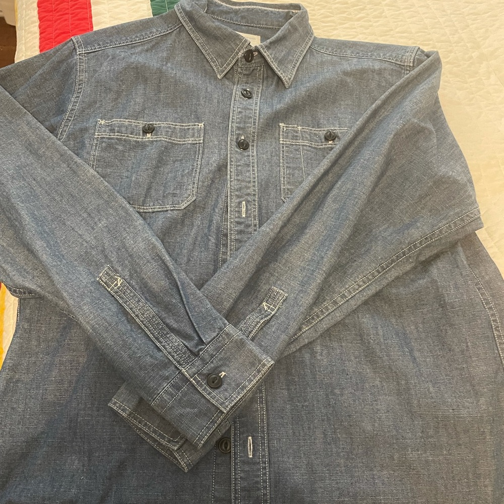 Lands End Denim Shirt